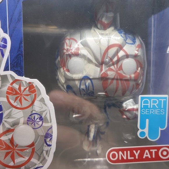 Marvel Studios Captain Marvel Art Series Target Exclusive Funko Pop - Picture 7 of 10